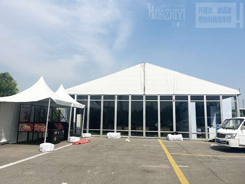 郑州篷房租赁出租厂家助力广汽传祺试驾